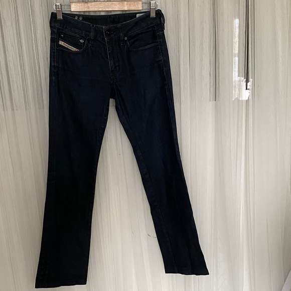 Diesel Denim - Diesel Women’s Boot Cut Jeans in Dark Indigo